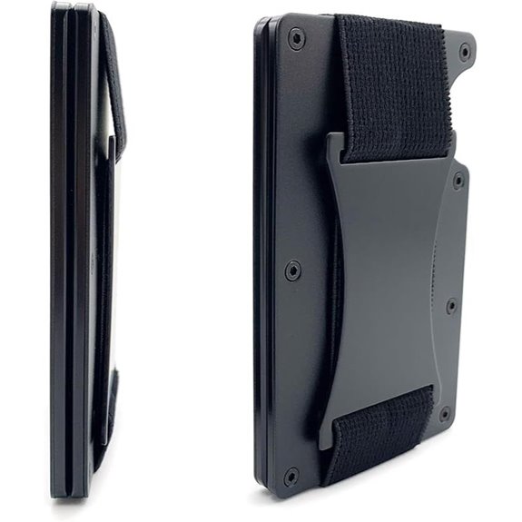 Slim Aluminum RFID Wallet for Men