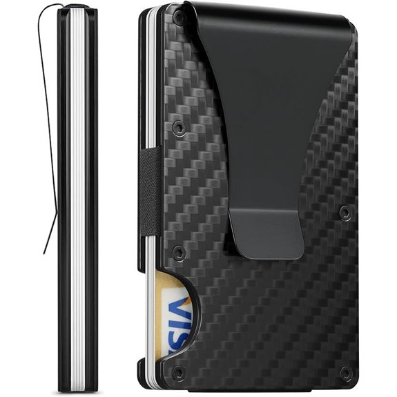 Carbon Fiber Minimalist Wallet for Men