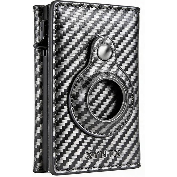 slim leather rfid wallet