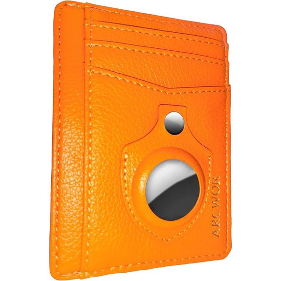 slim rfid airtag wallet