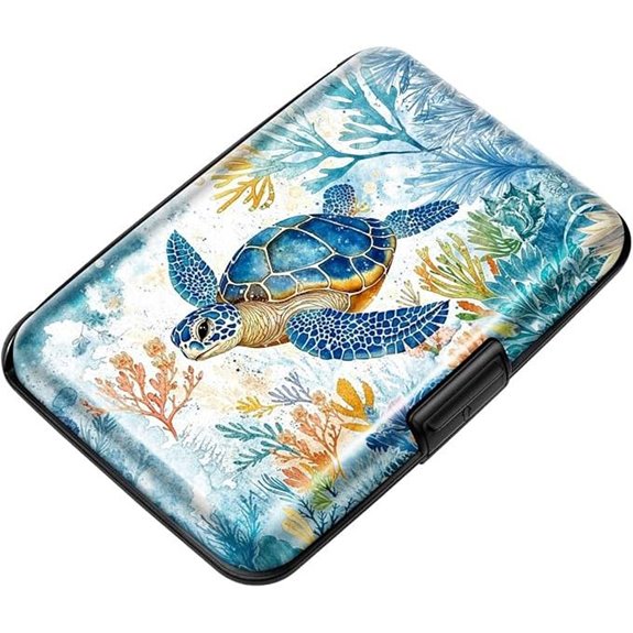 RFID-Blocking Slim Credit Card Holder Wallet