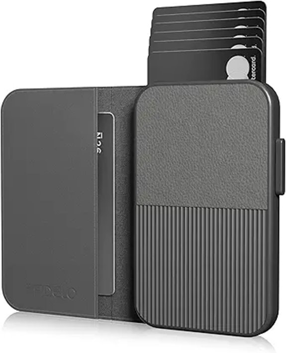 Fidelo Slim RFID Wallet with Pop-Up Card Holder