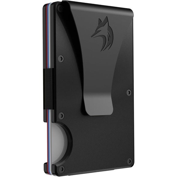 Slim RFID Blocking Wallet for Men with Money Clip