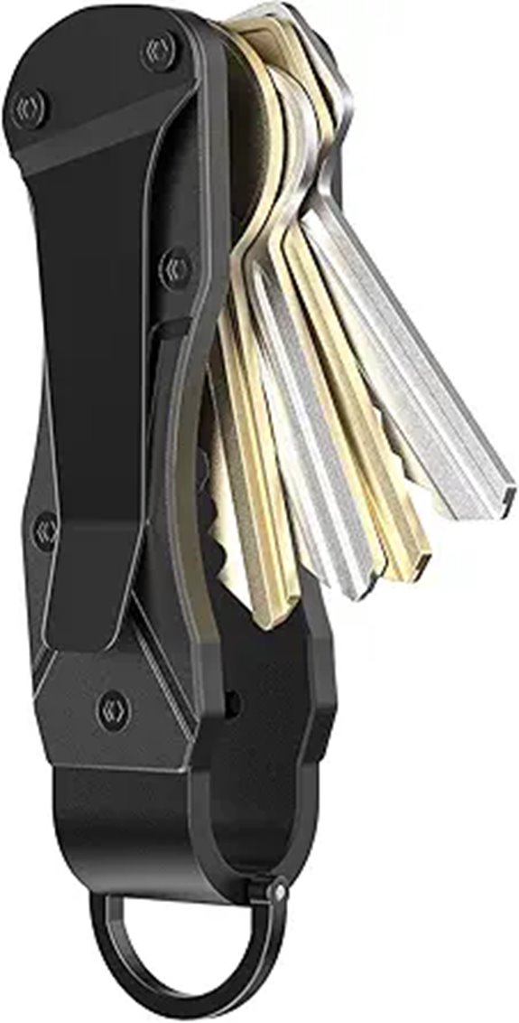 Tactical Compact Key Organizer for 2-6 Keys