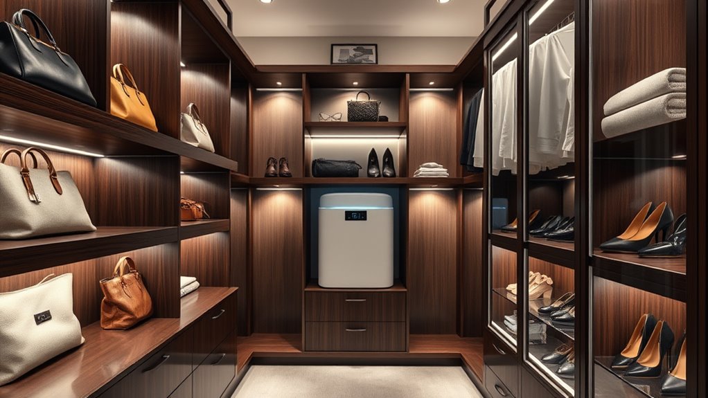 smart closet dehumidifier considerations