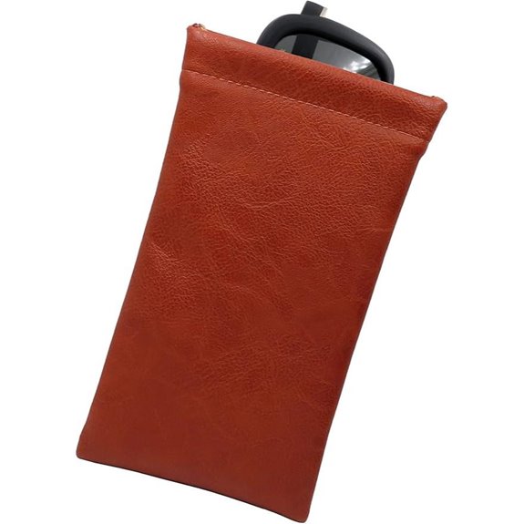Soft Large Glasses Case with Squeeze Top