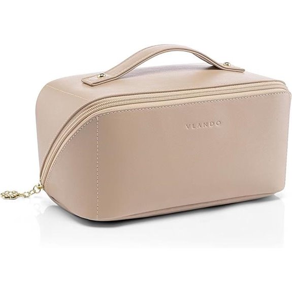 Vlando Large Capacity Travel Makeup Bag
