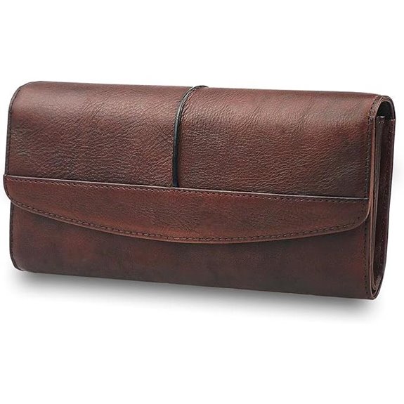 Large Capacity Leather Wallet for Women