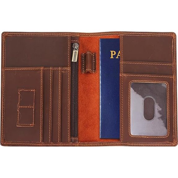 STAR VISTA Phoenix Leather Passport Wallet