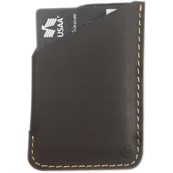Modern Carry Leather Card Holder for Men & Women