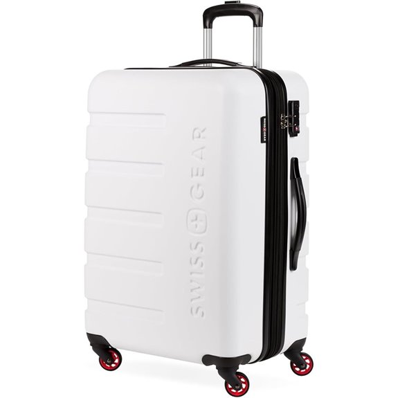 SwissGear 7366 Medium Spinner Luggage with TSA Lock