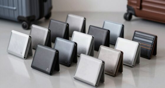 top aluminum travel wallets