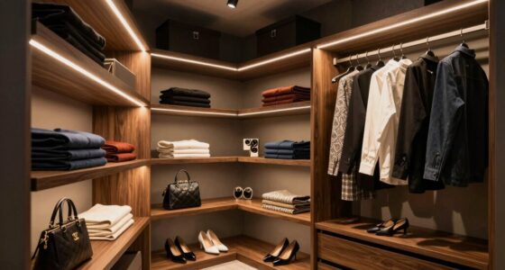 top closet lighting options