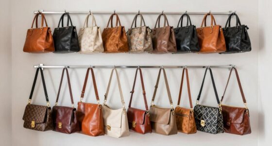 top closet purse organizers