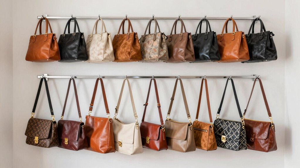 top closet purse organizers