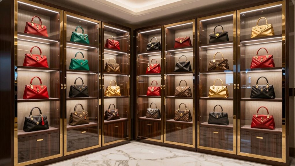 top designer bag cabinets