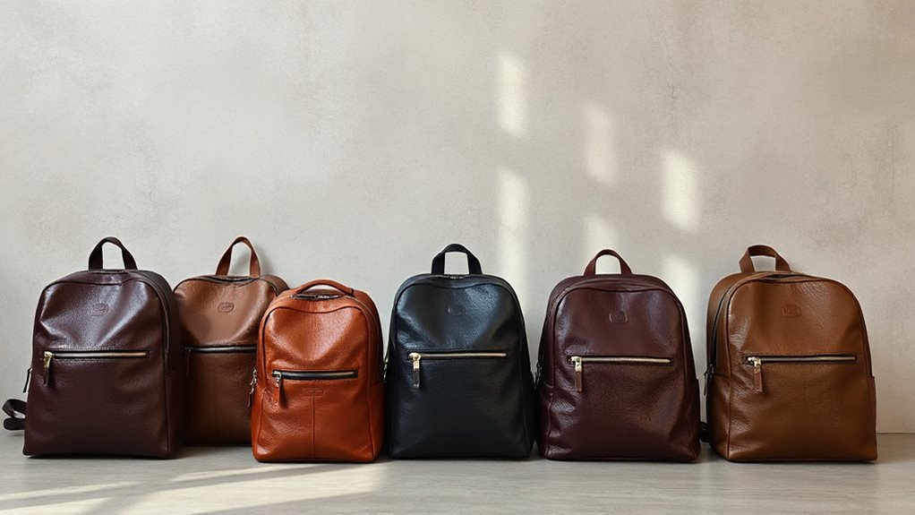 top full grain leather backpacks