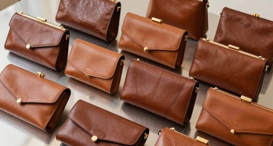 top full grain leather clutch bags