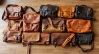 top full grain leather messenger bags