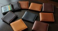 top grain leather wallets