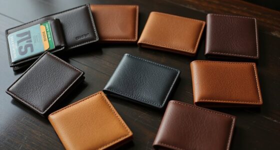 top grain leather wallets