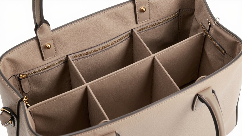 top handbag organizer inserts