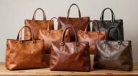 top italian leather laptop totes