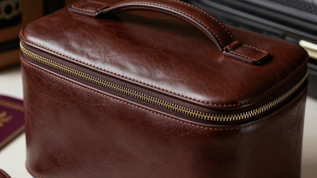 top leather cosmetic cases