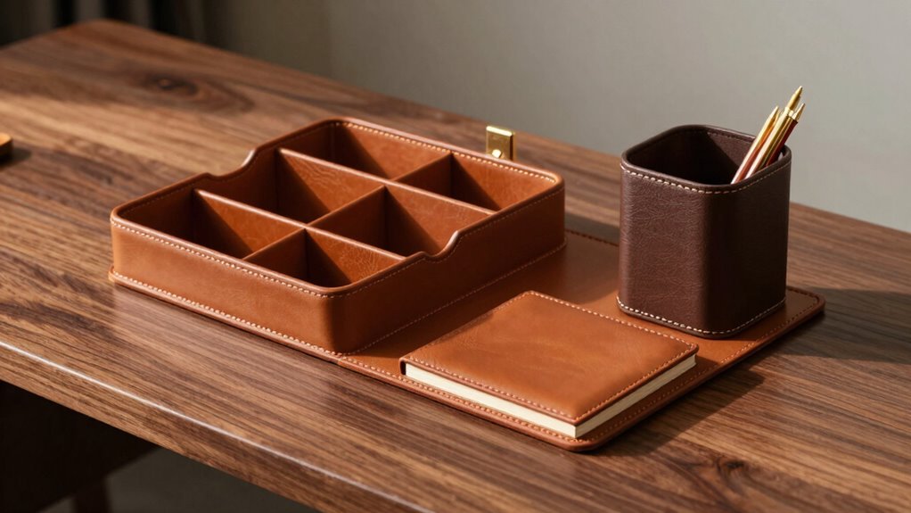 top leather desk organizer picks