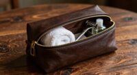top leather dopp kits