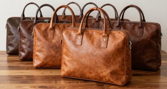top leather laptop totes