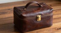 top leather travel cosmetic cases