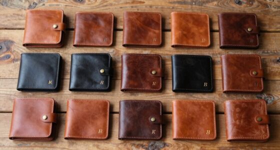 top leather travel organizer sets