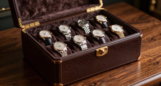 top leather watch box selections