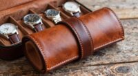 top leather watch rollers