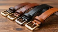 top luxury leather belts