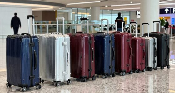 top luxury spinner suitcases