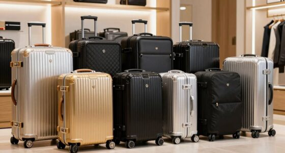 top luxury spinner suitcases
