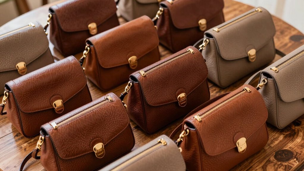 top pebbled leather wedding bags