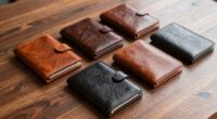 top rfid leather passport wallets