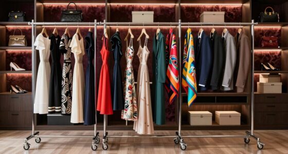 top rolling closet organizers