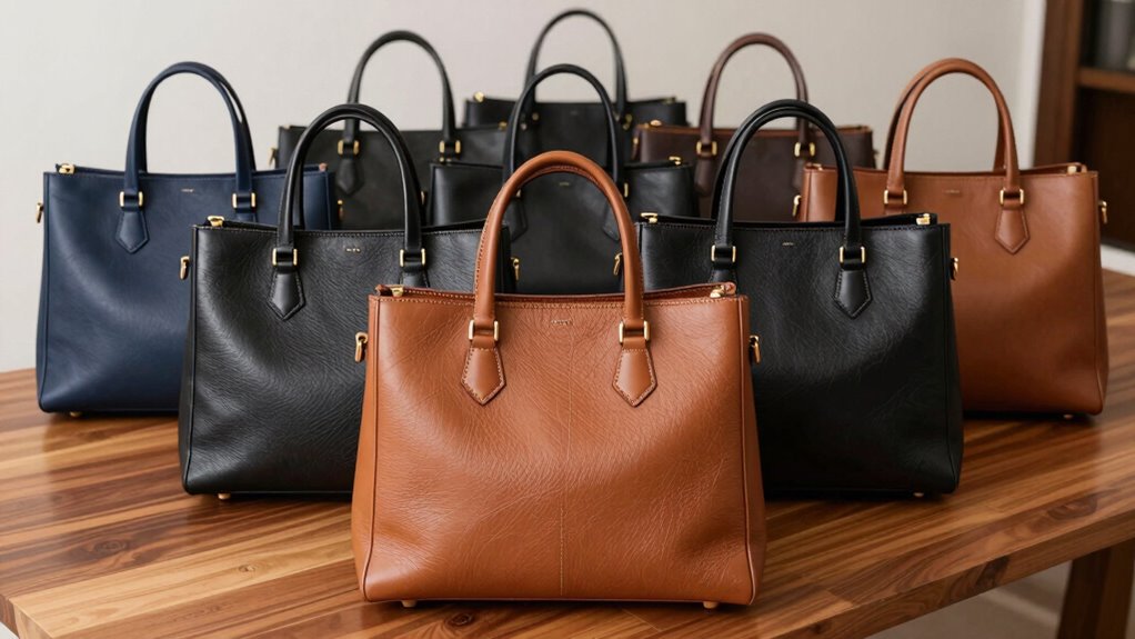 top saffiano work totes