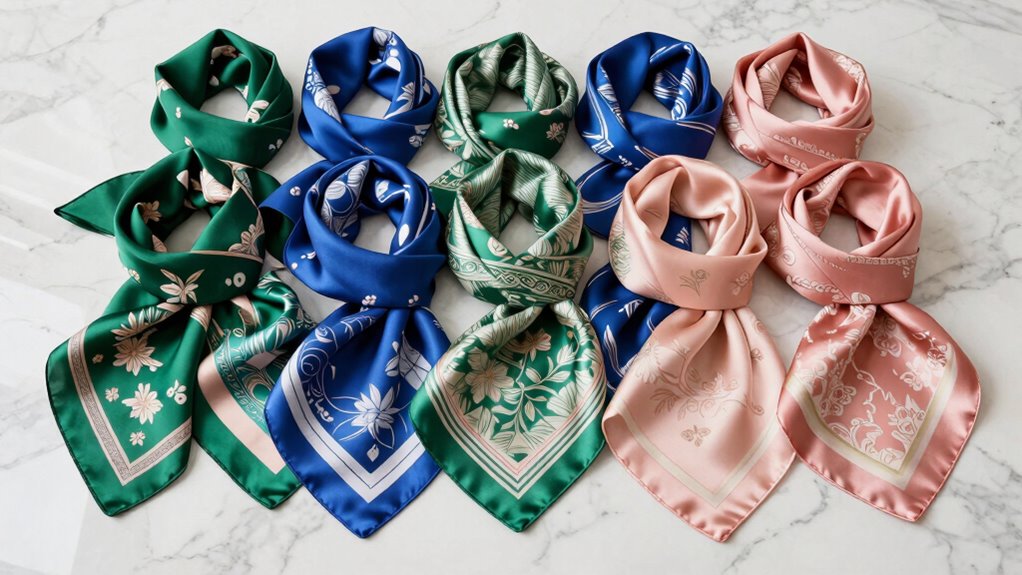 top silk twilly scarves