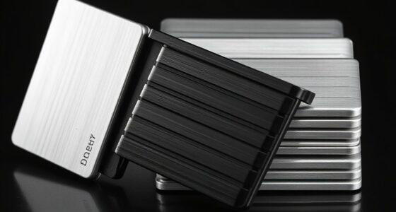 top slim travel aluminum wallets