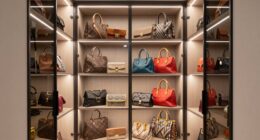 top small closet handbag displays