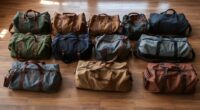top waxed canvas duffel bags