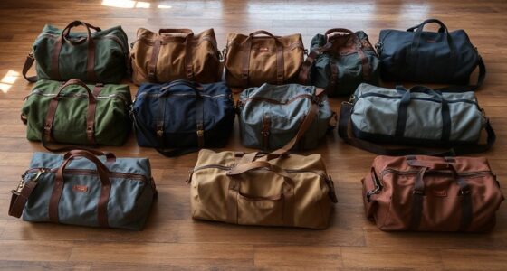 top waxed canvas duffel bags