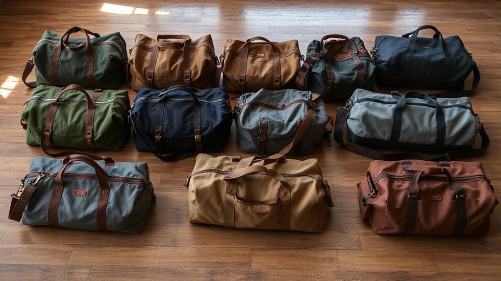 top waxed canvas duffel bags
