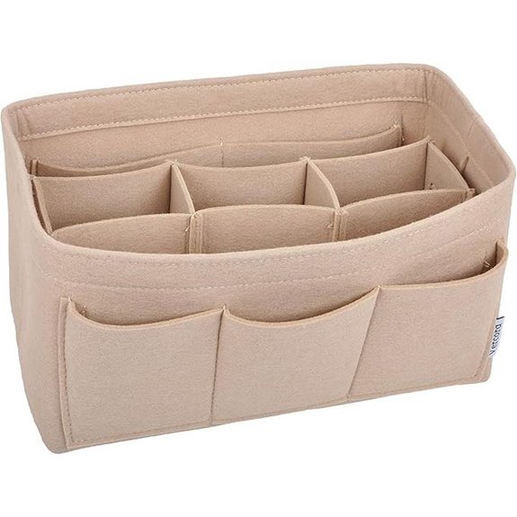 Vercord Felt Purse Organizer for Tote Bags