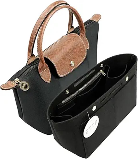 Felt Handbag Organizer Insert for Tote Bags